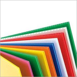 Colored PP Flute Sheet
