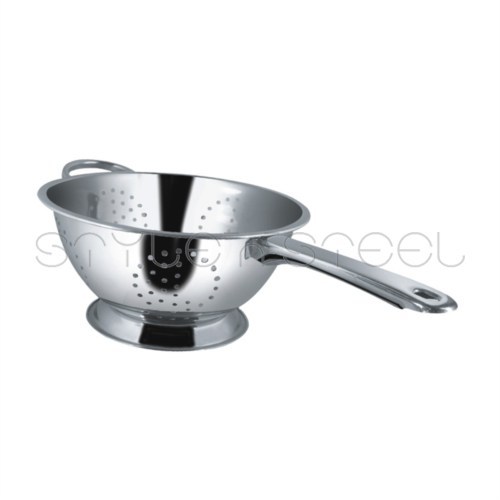 Deep Colander w/long Handle
