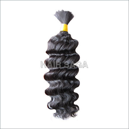 Remy Single Drawn Bulk Curly Hair
