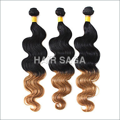 Ombre Virgin Remy Wavy Hair