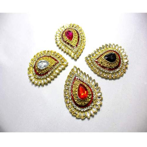 Designer Metal Booties