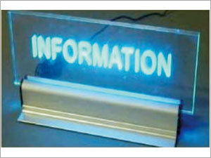 LED Lit Sign
