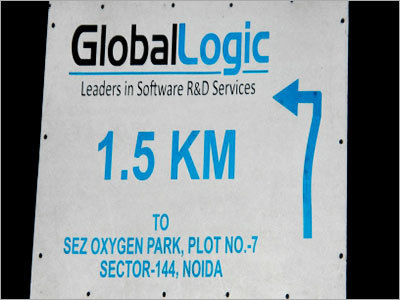 Glass & Road Sign