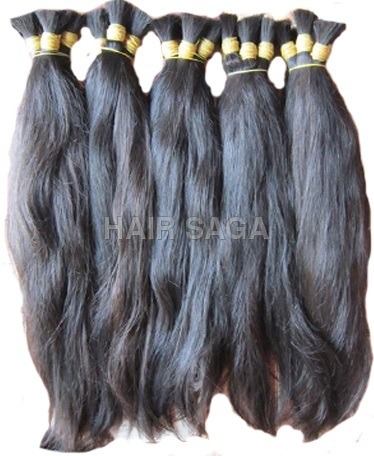 Virgin Remy Single Drawn Bulk Hair