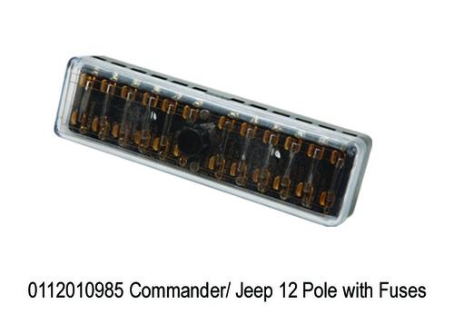 CommanderJeep 12 Pole with Fuses