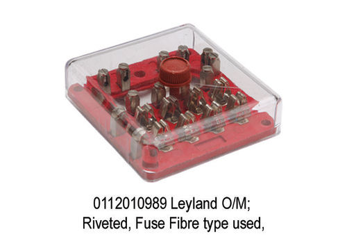 Leyland OM; Riveted, Fuse Fibre type used