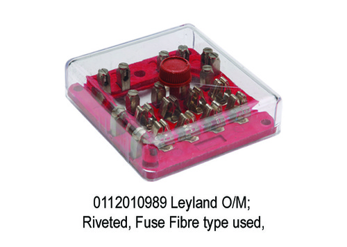 Leyland OM; Riveted, Fuse Fibre type used