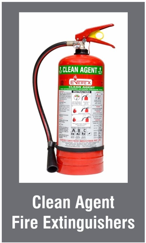 Clean Agent Fire Extinguishers