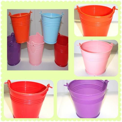 Plastic Buckets In Colors