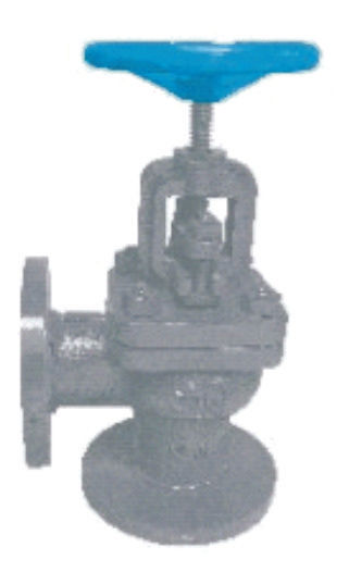 BAJAJ  Cast Iron Globe Stop Valve Right Angle IBR