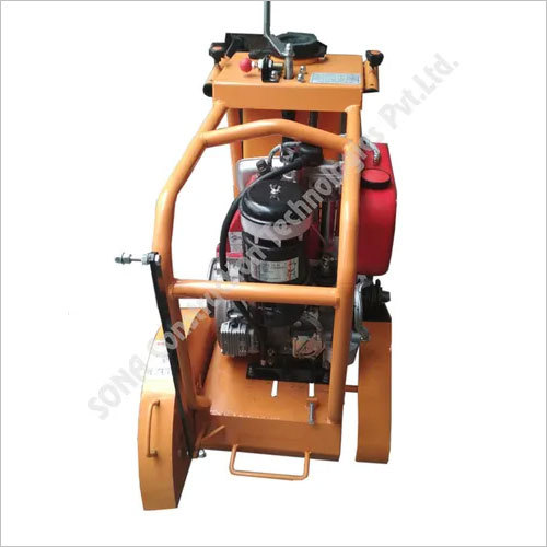 Concrete Cutter - Heavy-Duty Steel Construction | Precision Cutting Blade, Ergonomic Handle, Versatile for Various Surfaces