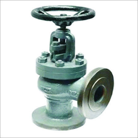 BAJAJ Cast Steel Globe Valve Angle Pattern IBR