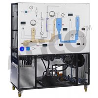 Gas Turbine With Power Turbine - Dimensions 1500x670x1800mm | Compressor Speed 60000-120000min-max, Pressure Ratio 2.2, Fuel Consumption 120g/min
