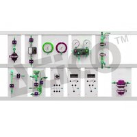 Refrigeration Components Set - Metal And Plastic, Dimensions 297mm | Heat Exchanger Capacity 2.5kw, Pressure Range 1...7bar, Thermostats -5...25c And -25...5c, Includes Expansion Elements And Filters