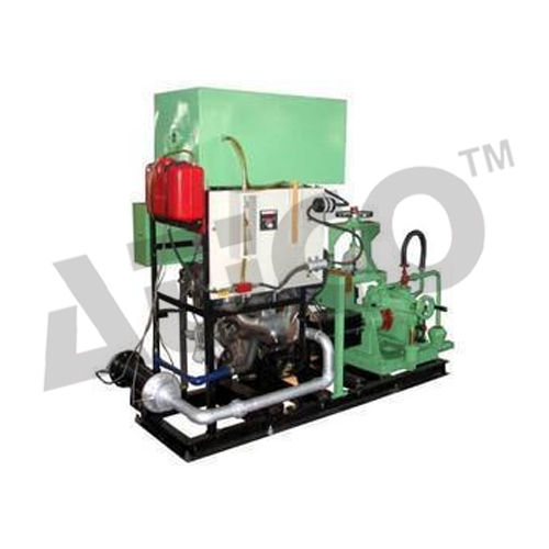 S.S. Tank Diesel Engine Test Rig With Mechanical Loading