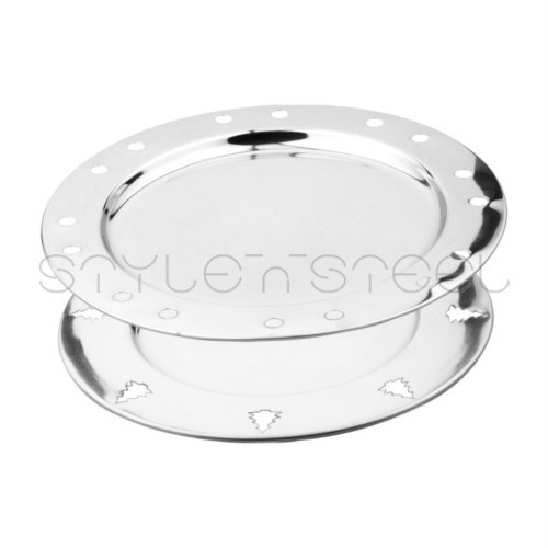 Designed Cut Charger Plate