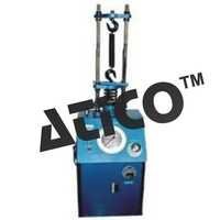 Spring Tester - Steel Material, 8" Length For Tension & Compression Springs | Bourdon Type Gauge, 15 Cm Scale, Adjustable Height Features