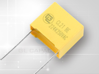 Box Type Metallized Polyester Film Capacitor for AC(CL21BE)