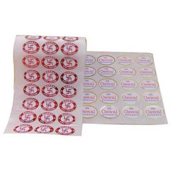 Multi Color Self Adhesive Labels