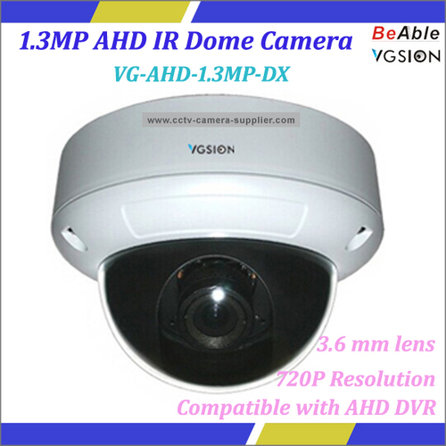 1.3MP 3.6 mm lens Metal Dome indoor HD home Security AHD cctv camera