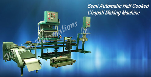 Semi Automatic Roti (Chapati) Making Machine