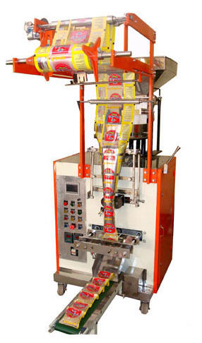 NAMKEEN KURKURE SOYAPUFF SNACKS POUCH PACKING THERMOFARMING DONA PLATE GLASS  MACHINE URGENT SALE