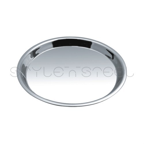 Pizza Pan - Stainless Steel, Sizes 24-30 cm | LFGB & SGS Certified, Durable, Easy Cleaning, Even Heating, Food Safe