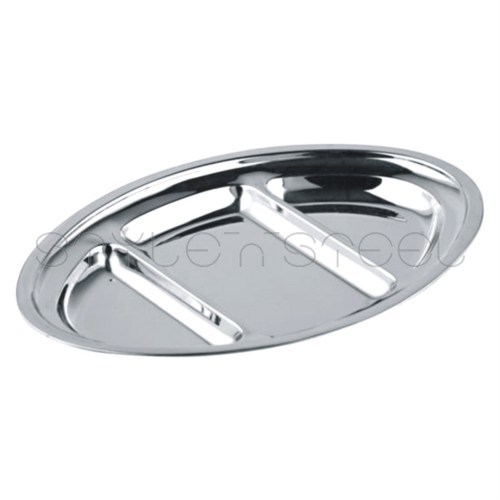 Oval Compatment Tray