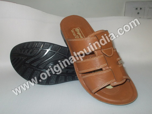 Leather Gents Slippers