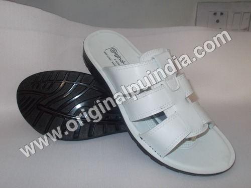 White slippers