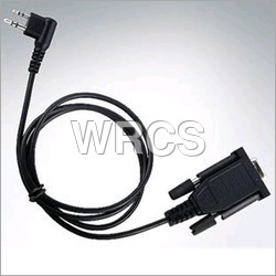 Black Programming Cable Of Walkie Talkie