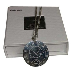 Energy Pendent - Stainless Steel 45cm Chain, 3cm Diameter | Cellular Regeneration, Increases Energy, Enhances Focus, Reduces Inflammation