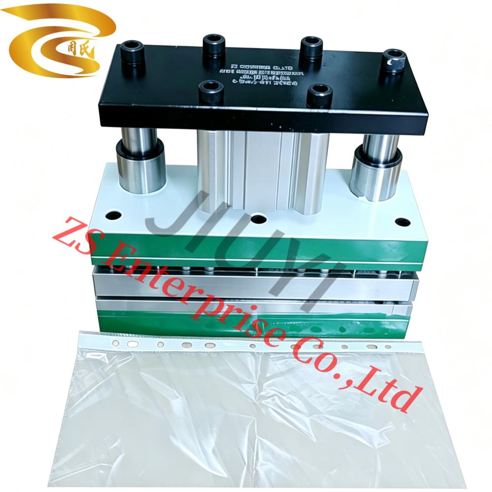 Eleven Holes Plastic Film Punching Machine,International Standard 11 Holes Perforato - Color: Customized
