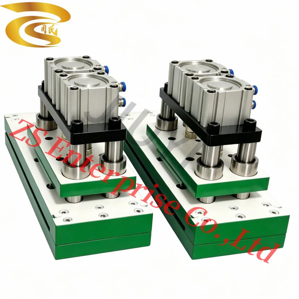 Multi Hole Punching Ultra-Clean Cut 28 Round Hole Pneumatic Puncher Unit For Burr-Free Bopp Cpp Pp Plastic Bag Making Machine Parts - Country Of Origin: China
