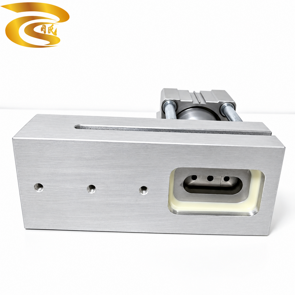Plastic 80X20Mm Handle Hole Punching Tool Durable Capsule D-Punch Die - Color: Metallic Color