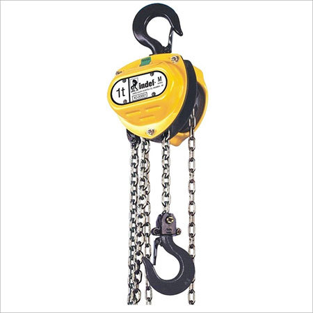 Triple Spur Gear Chain Pulley Block Model-M