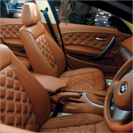 Diamond Stitch PVC Leather