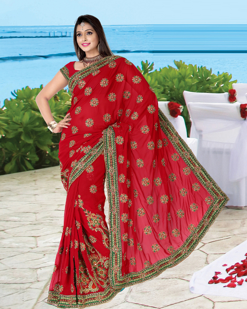 Womens Bridal Sarees