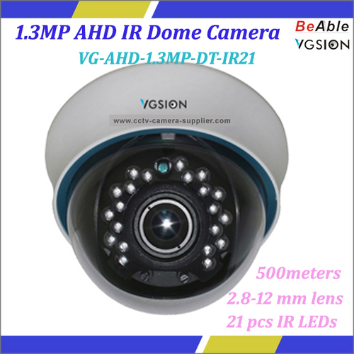 720P cctv security night vision 21 pcs IR LEDs 1.3MP IR Plastic Dome AHD camera