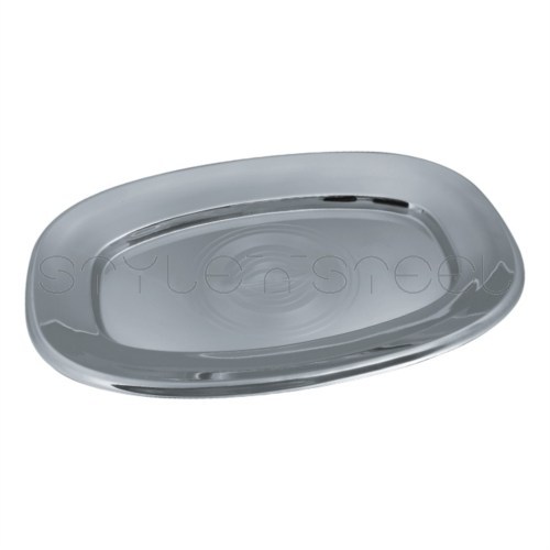 Aristo Tray - Stainless Steel, 25-45cm, Oval | Durable, Elegant, Hygienic, Stackable, Polished Finish, LFGB SGS Certified