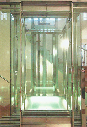 Glass Elevators Cabin