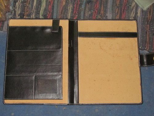 Jute Multi Pocket Office Folder