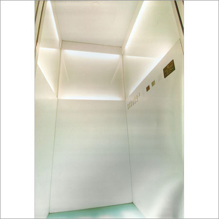 Full White Elevators Cabin