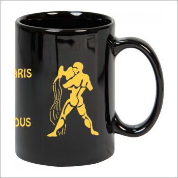 Black & Yellow Aquarius Mugs