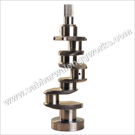 Perkin Engine Crankshaft - Color: Silver