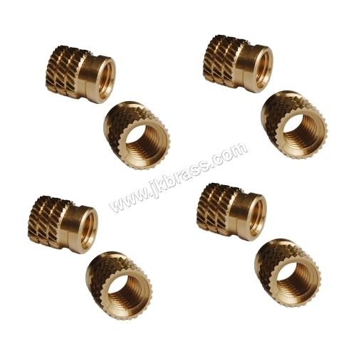 Brass Press In Inserts - Premium Brass Alloy, Versatile Fastening Solutions for Durable Applications