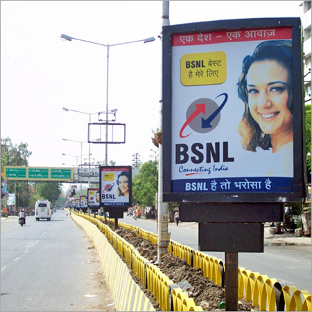 Pole Kiosk Advertising By CYNOSURE ADVERTISING PVT. LTD.