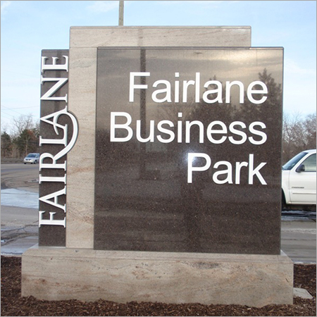 Outdoor Granite Signage