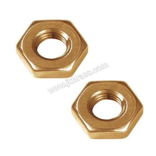 Solid Brass Hex Nut