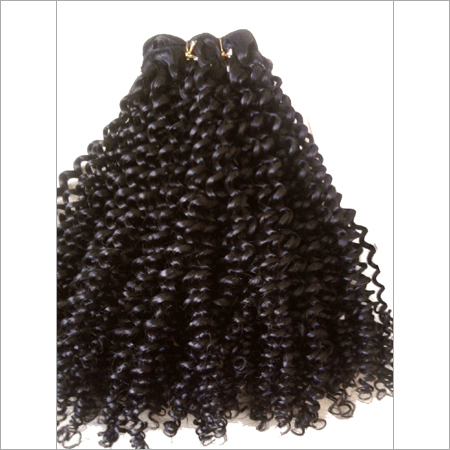 Hand Tied Weft Deep Curly Hair
